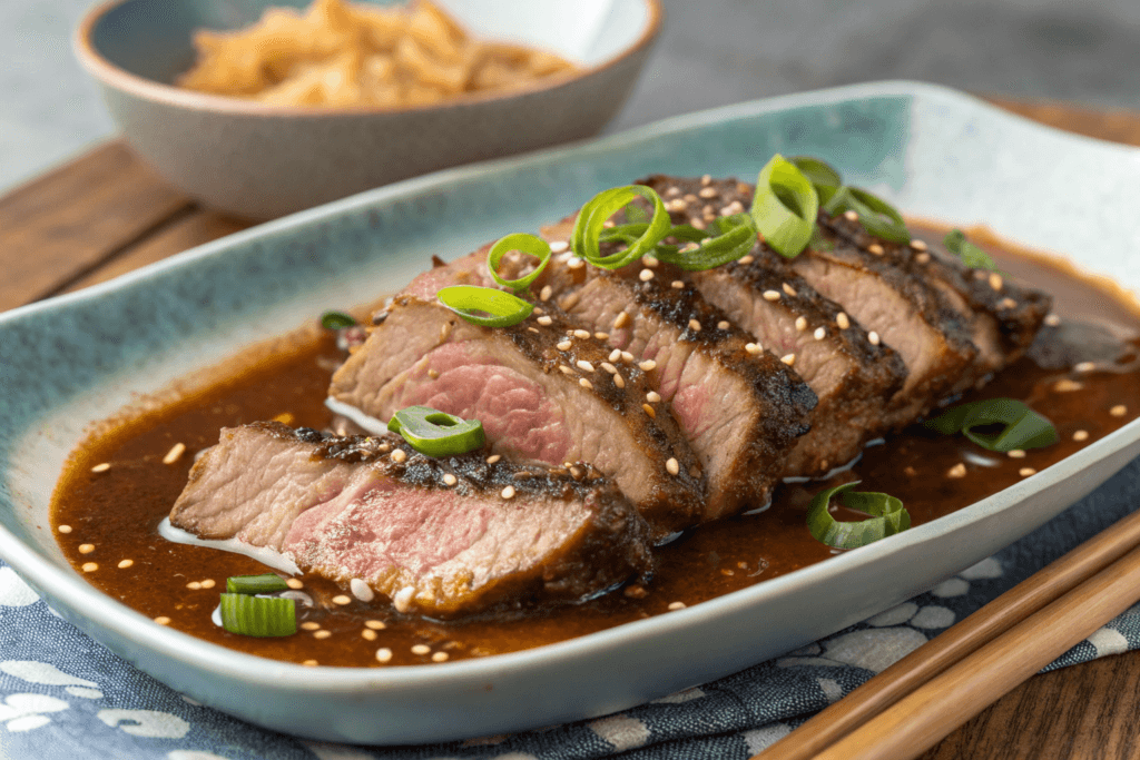 sliced beef brisket