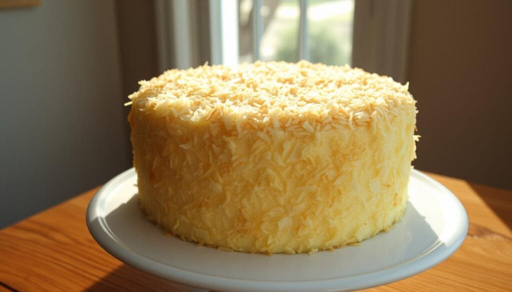 Old Fashioned Coconut Cake