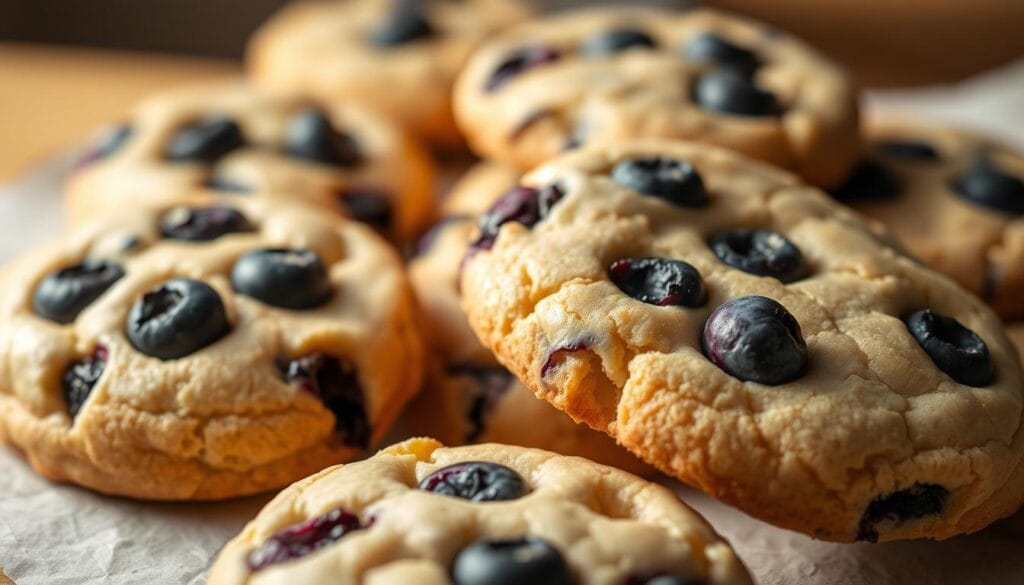 blueberry cheesecake cookies