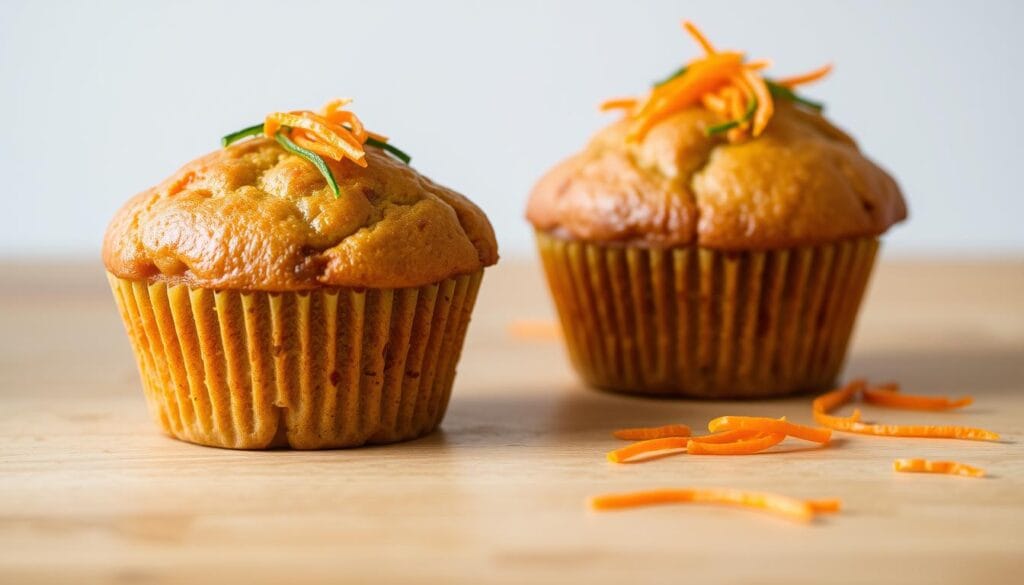 carrot zucchini muffins