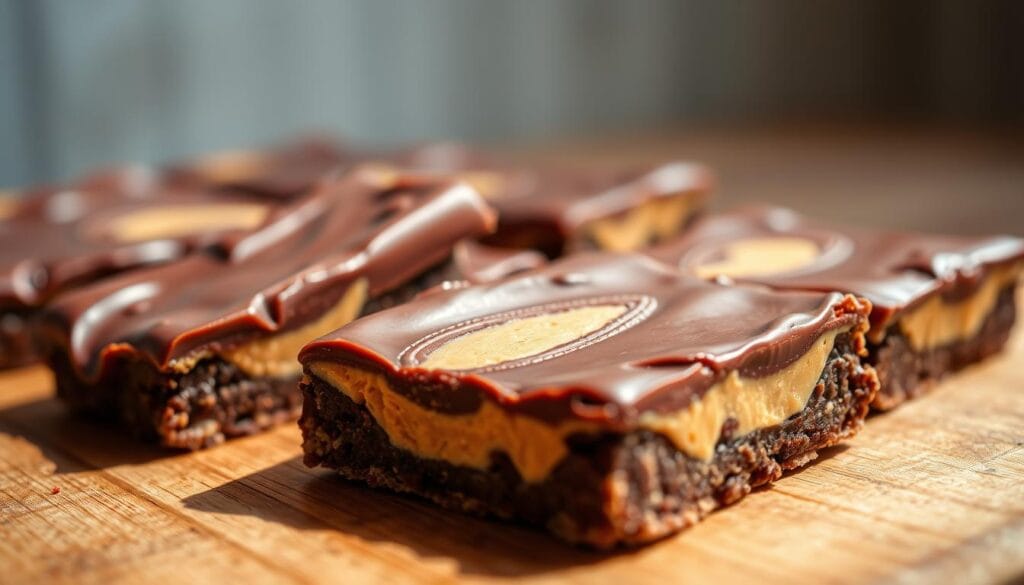 chocolate peanut butter protein bars