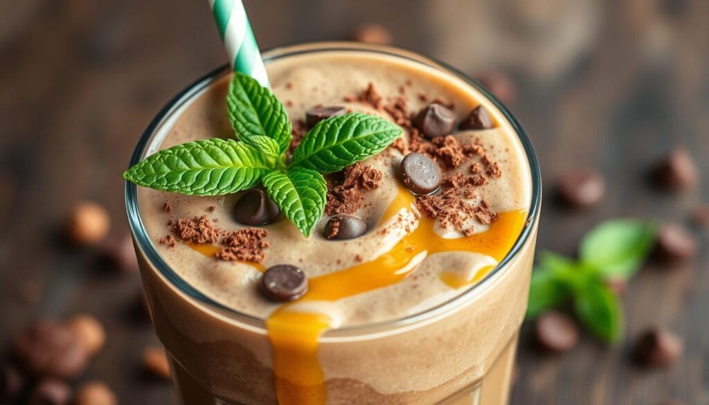 chocolate peanut butter smoothie