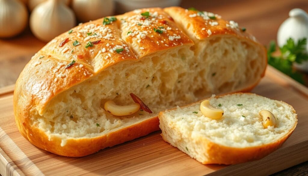 how to make garlic bread with regular bread