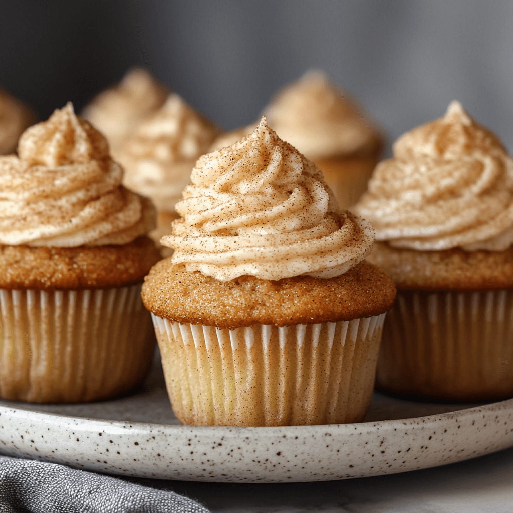 snickerdoodle cupcakes