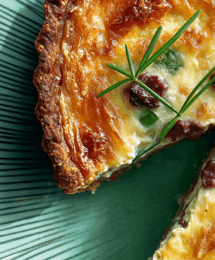 tortilla quiche bake