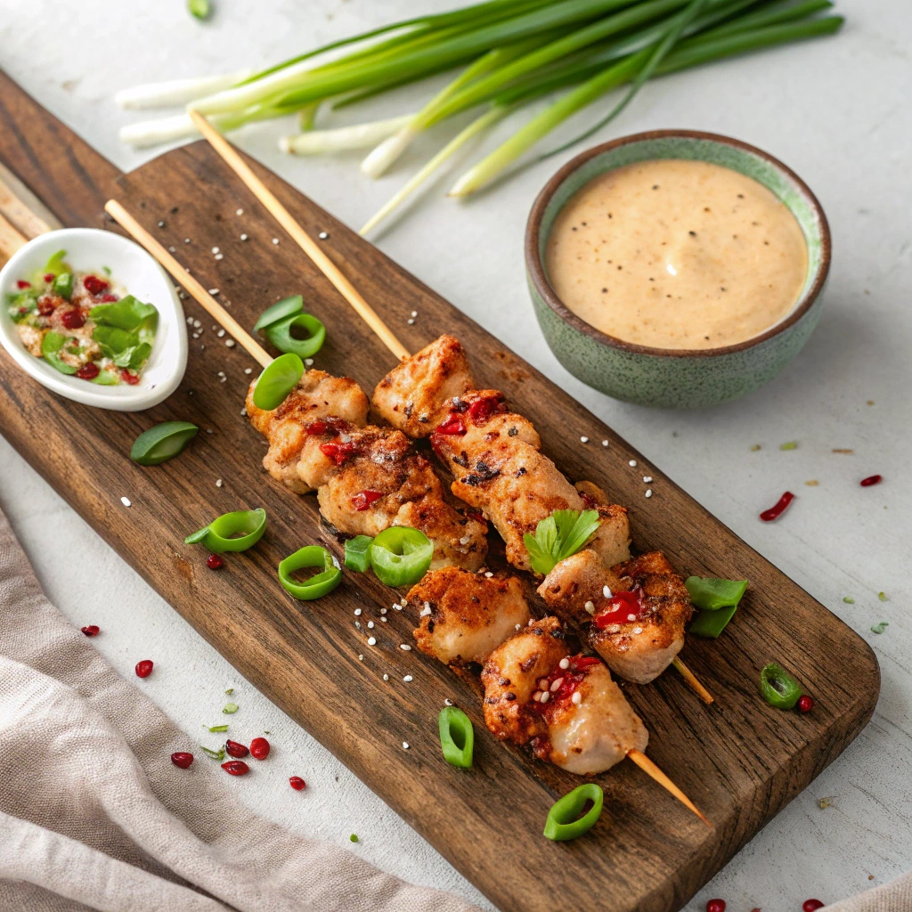Best Bang Bang Chicken Skewers - Easy, Bold & Addictive