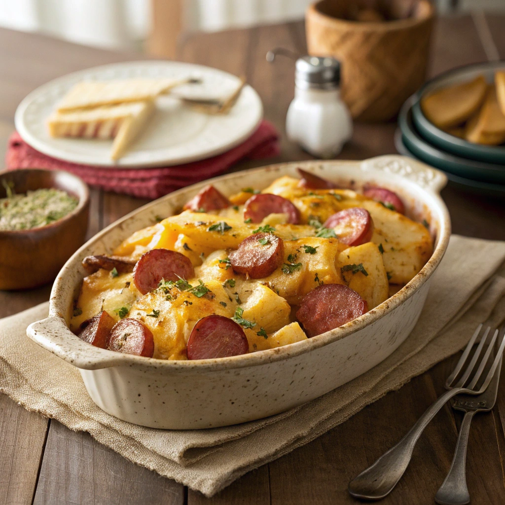 Best Cheesy Ranch Potatoes & Smoked Sausage Recipes Ever!