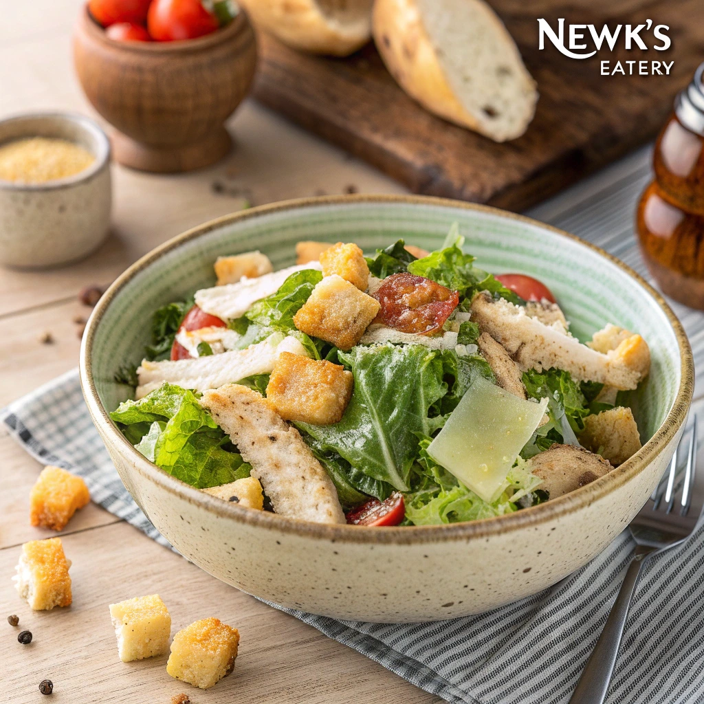 Best Newks Pesto Pasta Chicken Caesar Salad Review & Recipe
