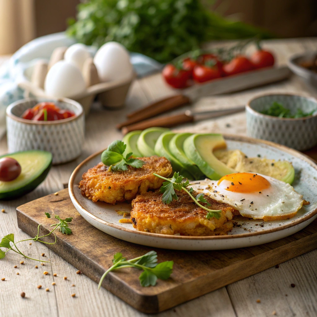 Trader Joe hashbrown air fryer crispy breakfast