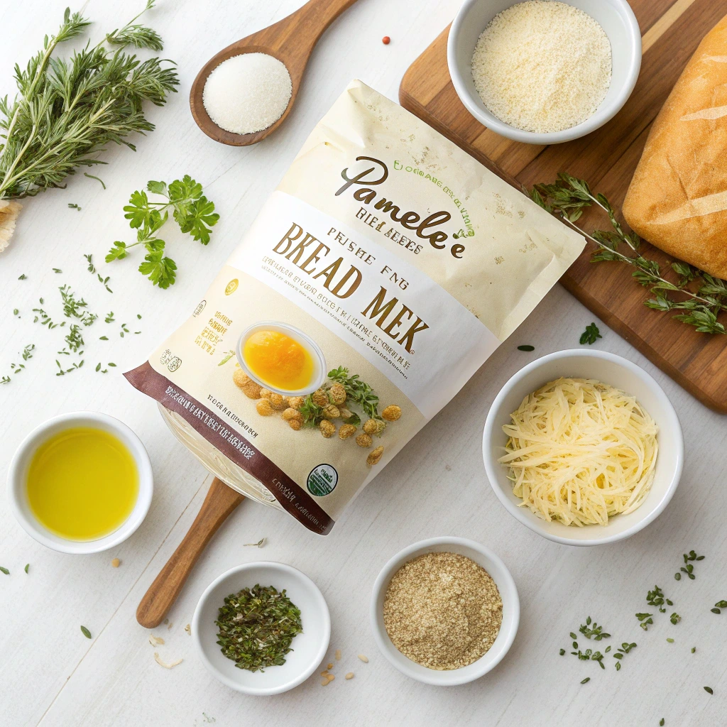 Pamela's bread mix recipes ingredients setup